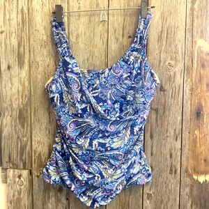 Curvy girls!!  Lands End tankini top